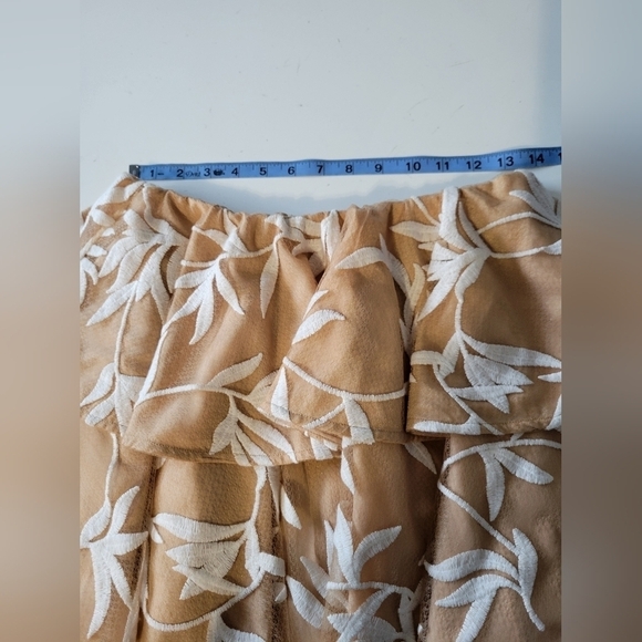 Keepsake The Label Fast Lanes Bustier Embroidered Top Small Ivory NWT - Picture 5 of 8